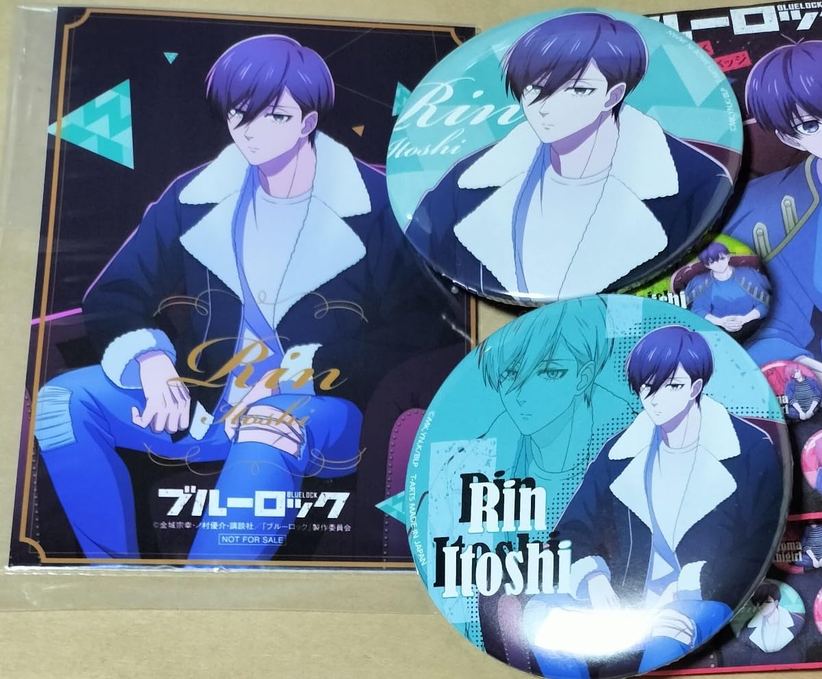 糸師凛 シミラールック 缶バッジ